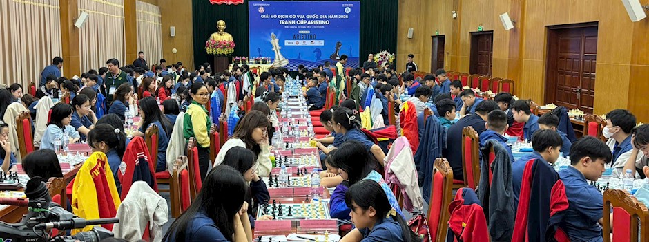 胡志明市在2025年全国国际象棋锦标赛上夺得3枚金牌并位居第一